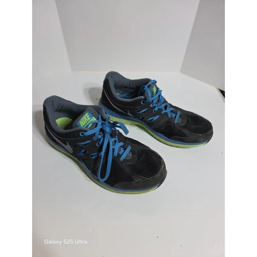 NIKE Dual Fusion Lite 599513-003 Black Athletic Shoes Size‎ 8 41UK